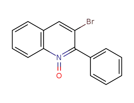 Quinoline, 3-bromo-2-phenyl-, 1-oxide