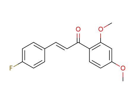 1-(2,4-Dimethoxyphenyl)-3-(4-fluorophenyl)prop-2-en-1-one