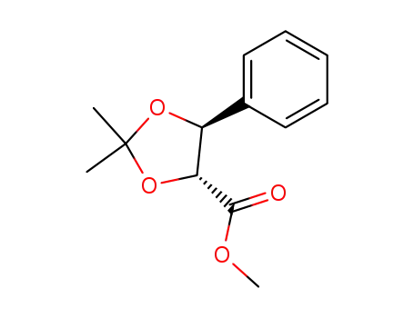 (4R,5S)-2,2-dimethyl-5-phenyl-1,3-dioxolane-4-carboxylic acid methyl ester