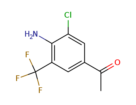 Ethanone, 1-[4-amino-3-chloro-5-(trifluoromethyl)phenyl]-