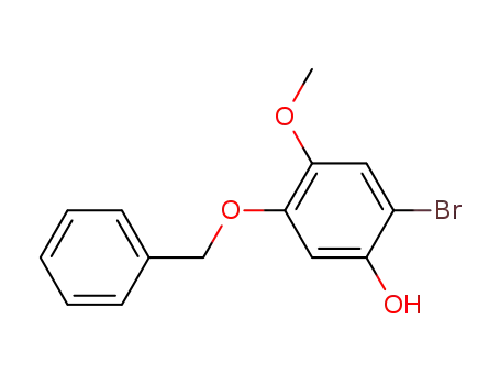 5-(Benzyloxy)-2-bromo-4-methoxyphenol