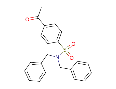 4-acetyl-N,N-dibenzylbenzenesulfonamide