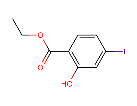 Molecular Structure of 730977-57-8 (ethyl 2-hydroxy-4-iodobenzoate)