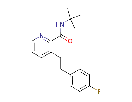 2-Pyridinecarboxamide,
N-(1,1-dimethylethyl)-3-[2-(4-fluorophenyl)ethyl]-