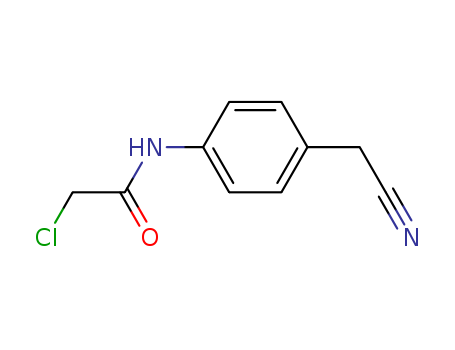 2-CHLORO-N-[4-(CYANOMETHYL)PHENYL]ACETAMIDE