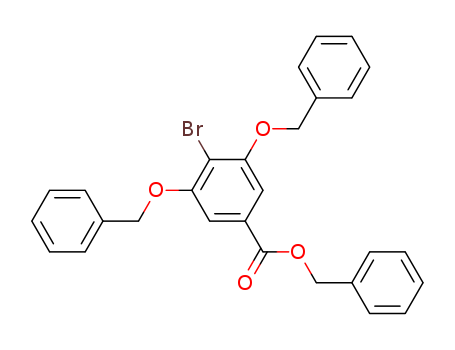 Benzyl 3,5-bis(benzyloxy)-4-broMobenzoate