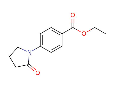 ETHYL 4-(2-OXO-1-PYRROLIDINYL)BENZENECARBOXYLATE