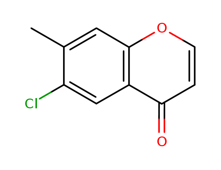 4H-1-Benzopyran-4-one, 6-chloro-7-
methyl-