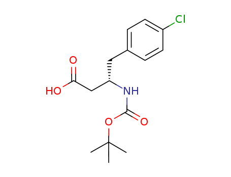 Boc-β-HoPhe(4-Cl)-OH cas no. 270596-42-4 98%