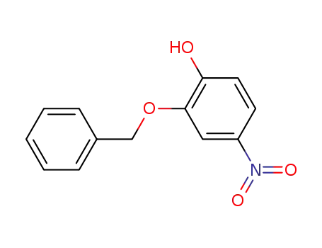 Molecular Structure of 50352-33-5 (2-(Benzyloxy)-4-nitrophenol)