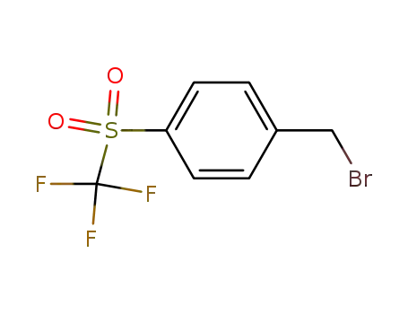 Benzene, 1-(bromomethyl)-4-[(trifluoromethyl)sulfonyl]-