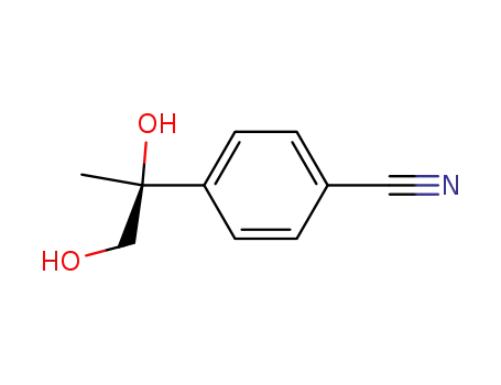 4-((S)-1,2-Dihydroxy-1-methyl-ethyl)-benzonitrile