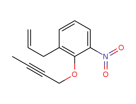 Benzene, 2-(2-butynyloxy)-1-nitro-3-(2-propenyl)-