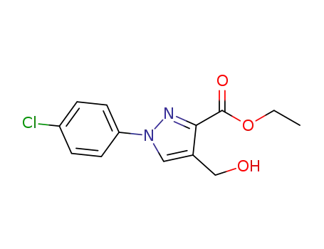 ethyl 1-(4-chlorophenyl)-4-(hydroxymethyl)-1H-pyrazole-3-carboxylate