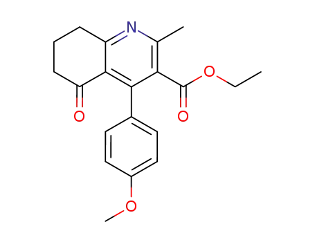4-(4-methoxy-phenyl)-2-methyl-5-oxo-5,6,7,8-tetrahydro-quinoline-3-carboxylic acid ethyl ester