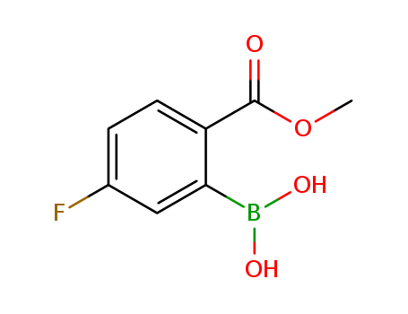 Benzoic acid,2-borono-4-fluoro-, 1-methyl ester
