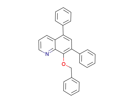 8-benzyloxy-5,7-diphenylquinoline