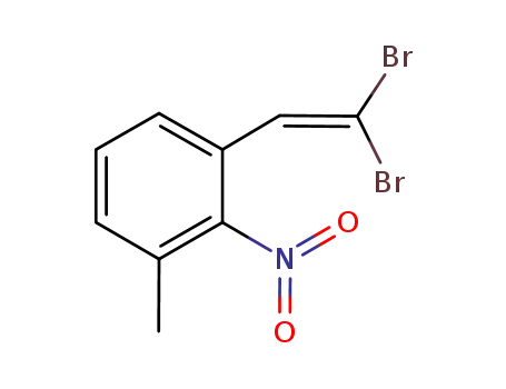 1-(2,2-dibromovinyl)-3-methyl-2-nitrobenzene