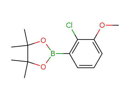 2-(2-CHLORO-3-METHOXYPHENYL)-4,4,5,5-TETRAMETHYL-[1,3,2]DIOXABOROLANE