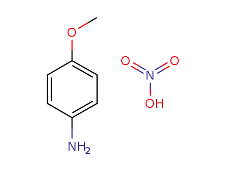 p-methoxyanilinium nitrate