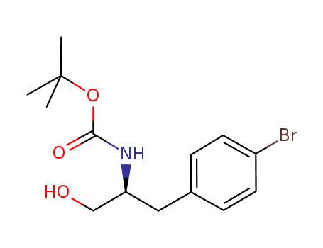 Carbamic acid,N-[(1S)-2-(4-bromophenyl)-1-(hydroxymethyl)ethyl]-, 1,1-dimethylethyl ester