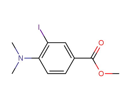 methyl 4-(dimethylamino)-3-iodo-benzoate