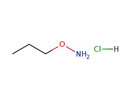 Molecular Structure of 6084-54-4 (1-(AMMONIOOXY)PROPANE CHLORIDE)
