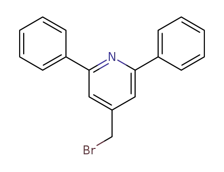 Molecular Structure of 796096-61-2 (4-(bromomethyl)-2,6-diphenylpyridine)