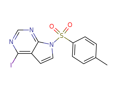 4-IODO-7-[(4-METHYLPHENYL)SULFONYL]-7H-PYRROLO[2,3-D]PYRIMIDINE