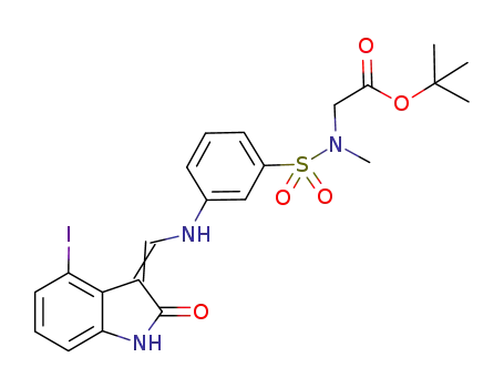 C<sub>22</sub>H<sub>24</sub>IN<sub>3</sub>O<sub>5</sub>S
