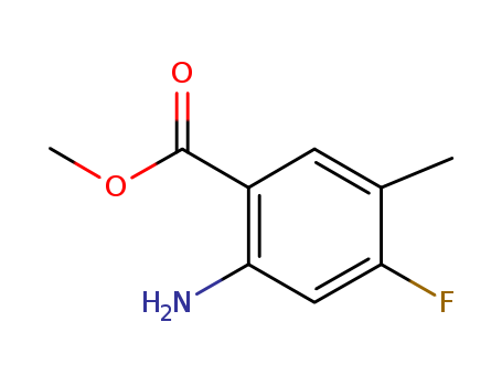 methyl 2-amino-5-fluoro-4-methylbenzoate cas no. 1037206-86-2 98%%
