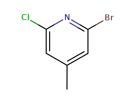 2-Bromo-6-chloro-4-methylpyridine cas no. 157329-89-0 98%