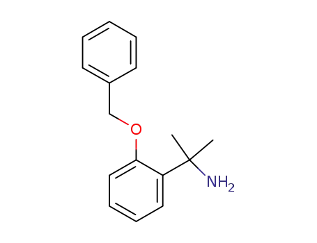 2-(2-(benzyloxy)phenyl)propan-2-amine