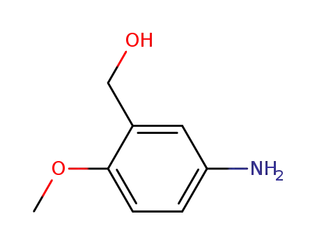 Molecular Structure of 135-95-5 ((5-amino-2-methoxy-phenyl)methanol)