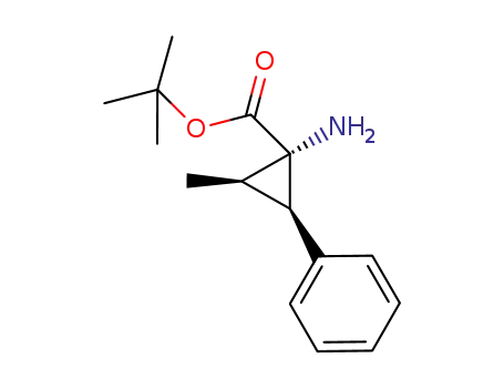 (1S,2R,3R)-1-amino-2-methyl-3-phenylcyclopropanecarboxylic acid tert-butyl ester