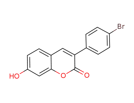3-(4-Bromophenyl)-7-hydroxychromen-2-one