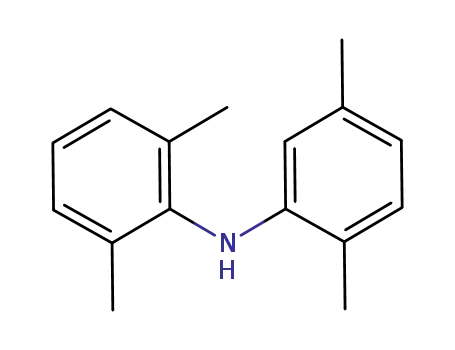 Molecular Structure of 949161-08-4 (N-(2,6-dimethylphenyl)-2,5-dimethylaniline)