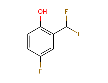 2-(difluoromethyl)-4-fluorophenol cas no. 1214326-61-0 98%%