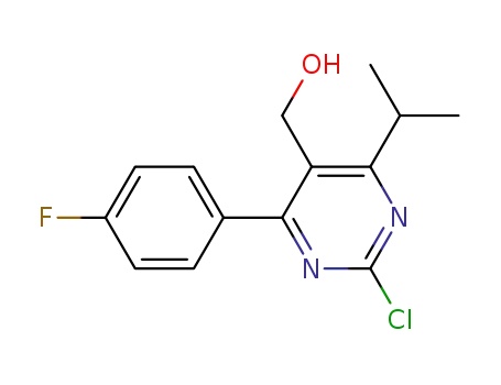 (2-Chloro-4-(4-fluorophenyl)-6-isopropylpyrimidin-5-yl)methanol