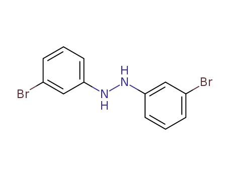 Molecular Structure of 55138-19-7 (Hydrazine, 1,2-bis(3-bromophenyl)-)