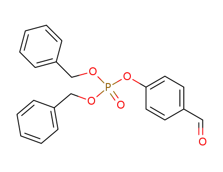 Molecular Structure of 156745-33-4 (dibenzyl (4-formylphenyl) phosphate)