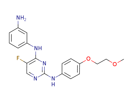 N4-(3-aMinophenyl)-5-fluoro-N2-(4-(2-Methoxyethoxy)phenyl)pyriMidine-2,4-diaMine