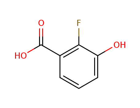 Molecular Structure of 91658-92-3 (2-FLUORO-3-HYDROXYBENZOIC ACID)