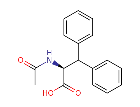 Molecular Structure of 149597-89-7 (L-Phenylalanine, N-acetyl-b-phenyl-)