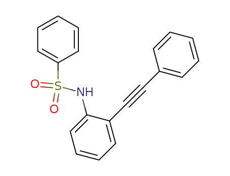 N-(2-phenylethynyl-phenyl)-benzenesulfonamide
