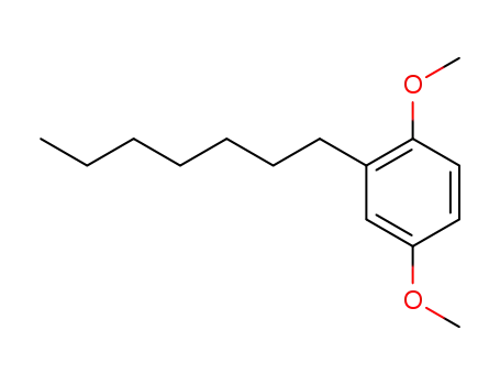 Molecular Structure of 101262-02-6 (2-heptyl-1,4-dimethoxybenzene)
