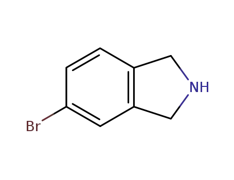 Molecular Structure of 127168-84-7 (5-BROMOISOINDOLINE)