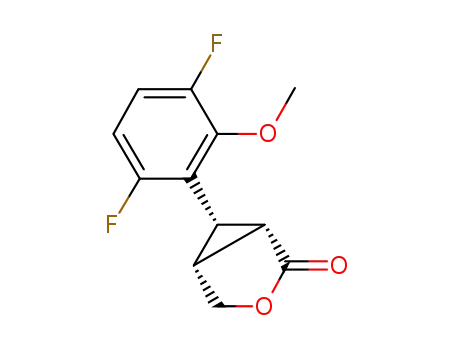 3-Oxabicyclo[3.1.0]hexan-2-one, 6-(3,6-difluoro-2-methoxyphenyl)-,
(1S,5R,6S)-