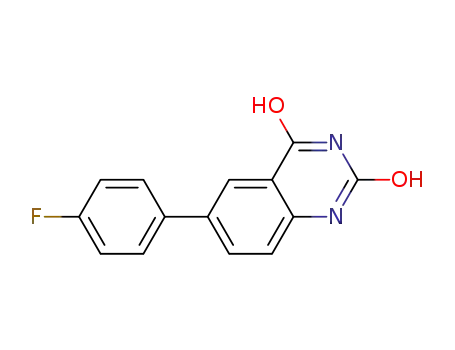 6-(4-fluorophenyl)-quinazoline-2,4-diol