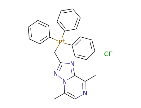 (5,8-dimethyl-[1,2,4]triazolo[1,5-a]pyrazin-2-ylmethyl)-triphenyl-phosphonium chloride